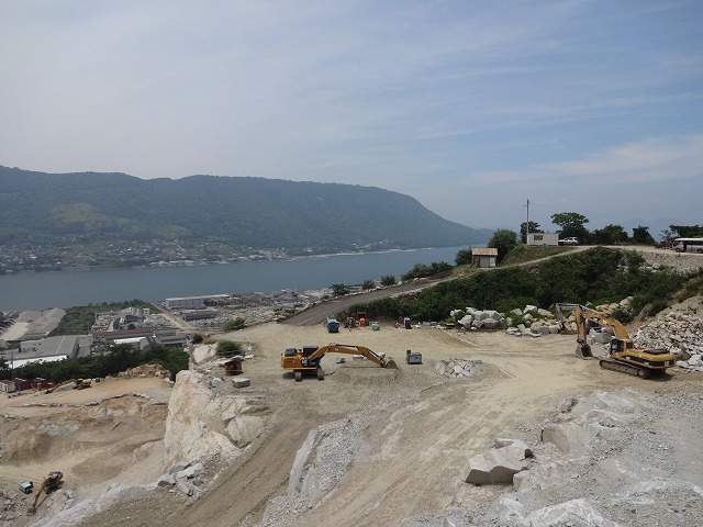 日本で採れる花崗岩の主な産地