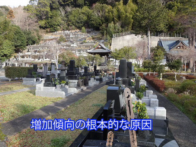 増加傾向の根本的な原因