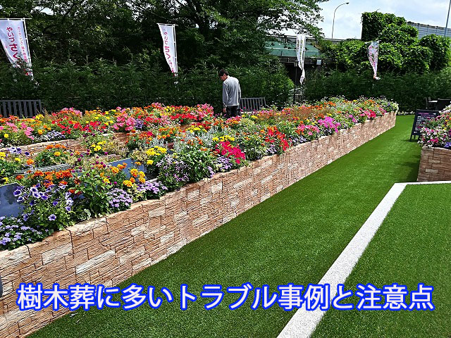樹木葬に多いトラブル事例と注意点