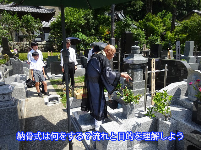 納骨式は何をする？流れと目的を理解しよう