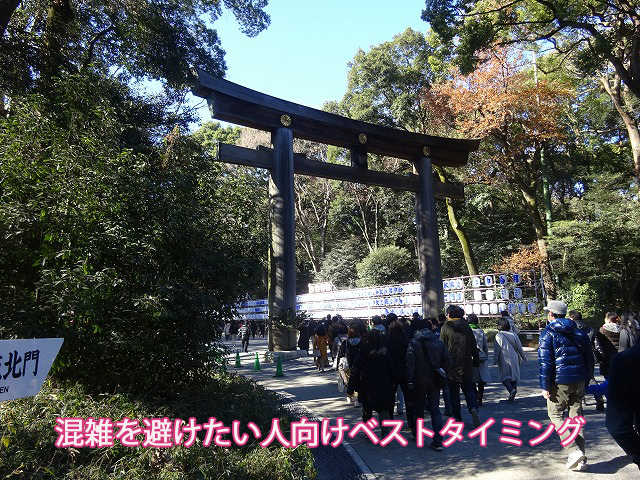 混雑を避けたい人向けベストタイミング